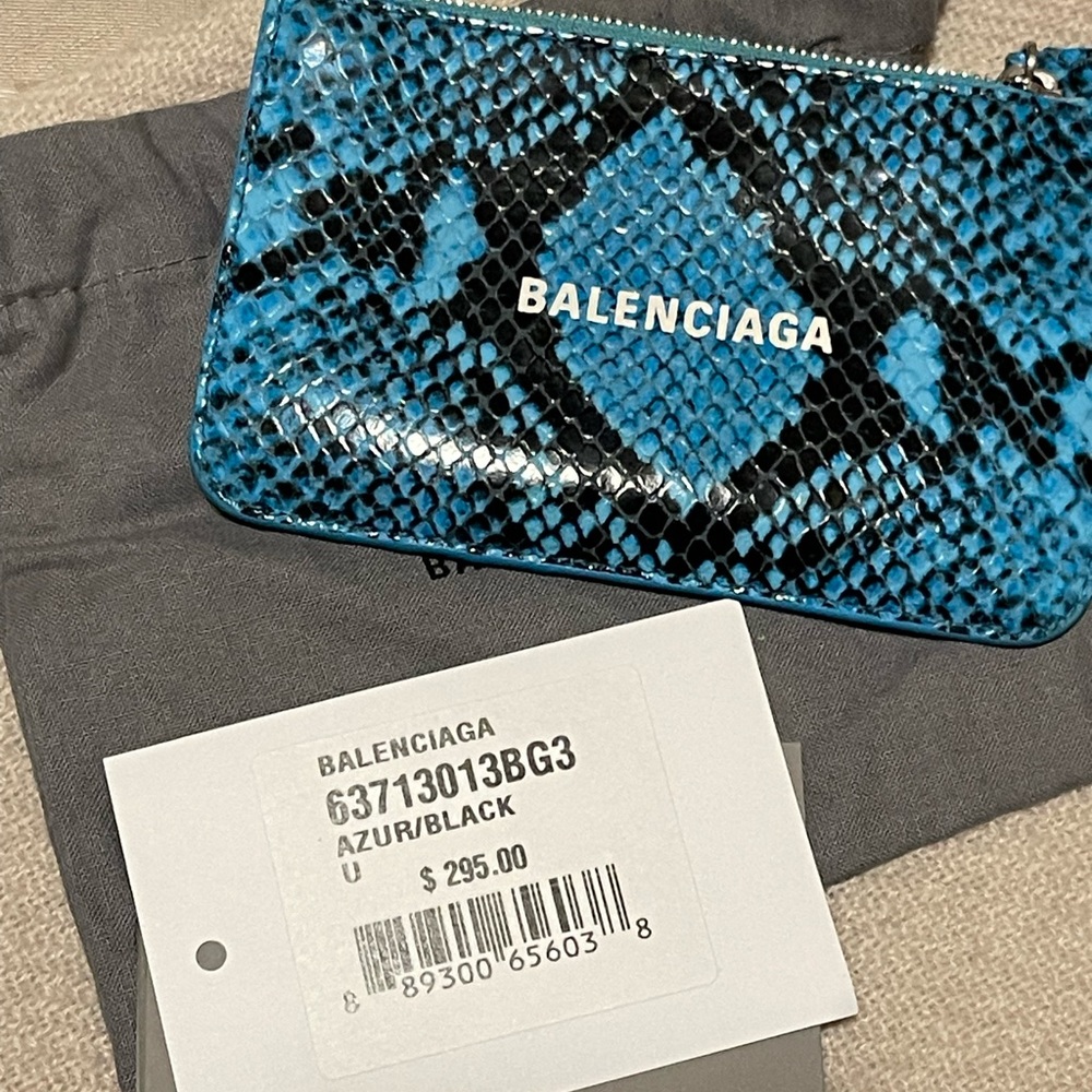 Balenciaga Snakeskin Wallet